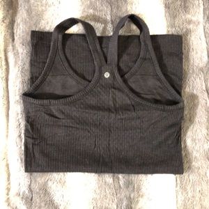 Lululemon Charcoal Gray Tank 2/4